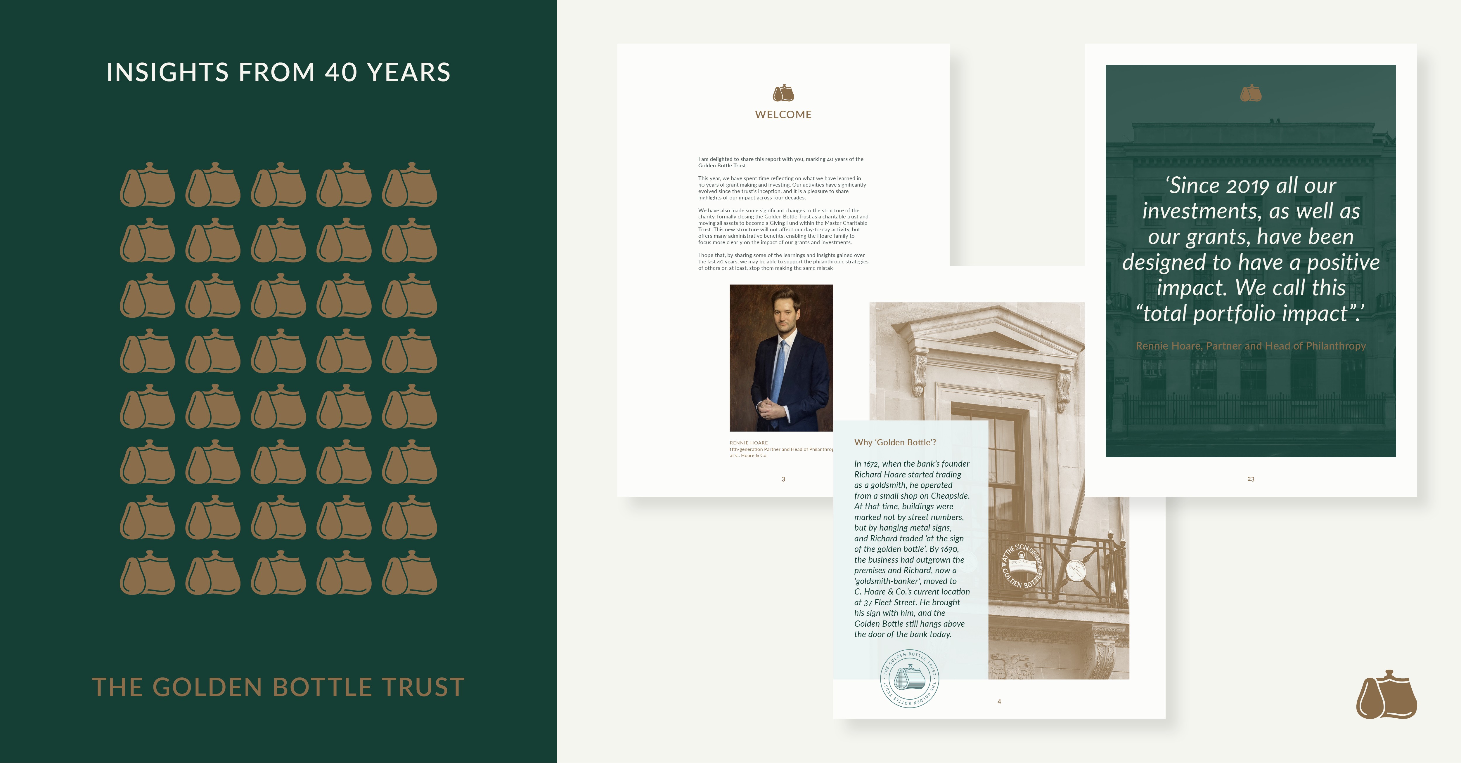 The Golden Bottle Trust Report - 40th Anniversary